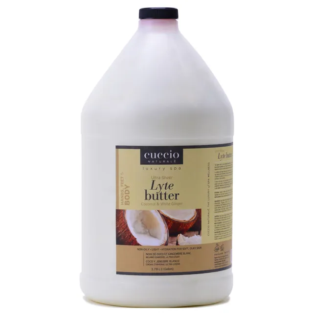 cuccio-naturale-lyte-beurre-corporel-coco-gingembre-gallon image 1
