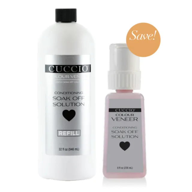cuccio-veneer-solution-de-d-pose-soak-off-32-oz-8-oz-hydratante image 1