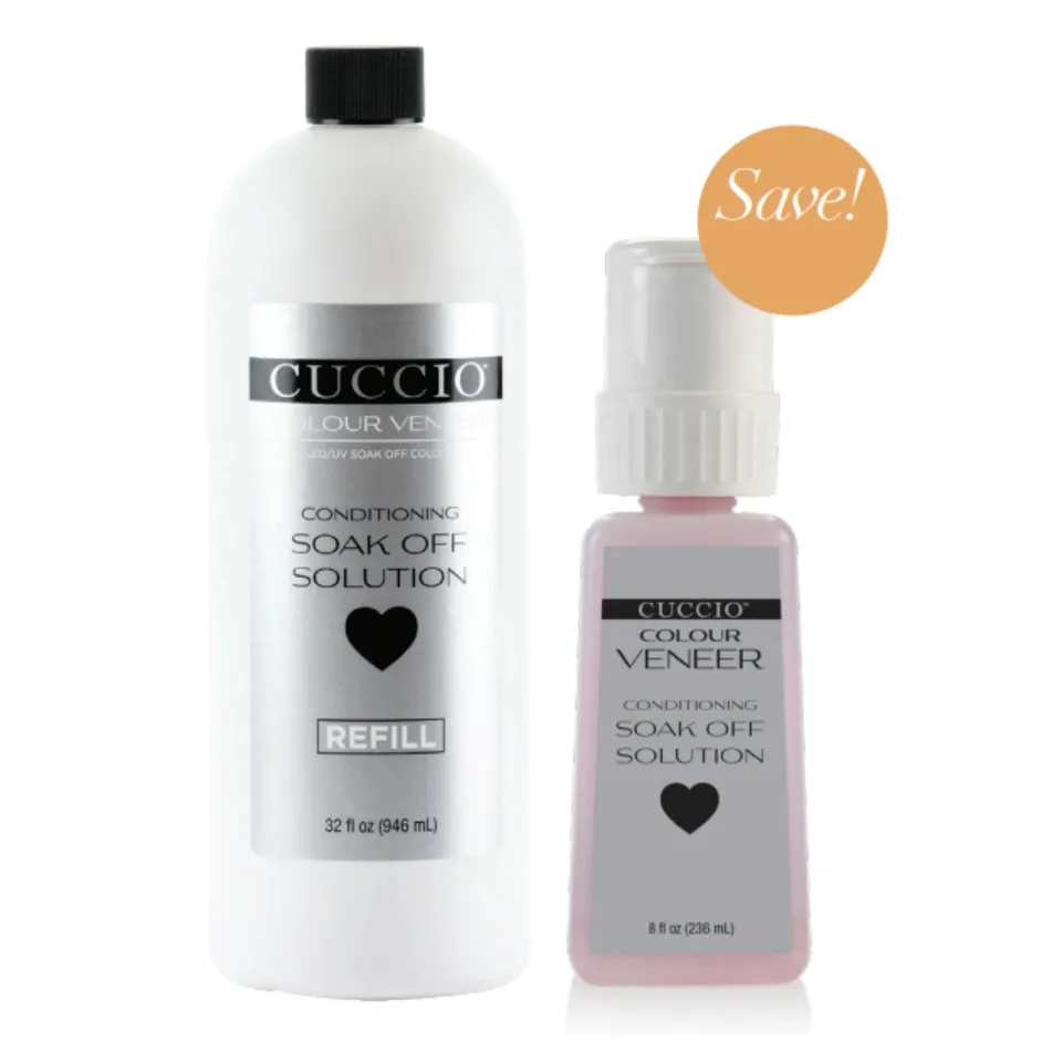 cuccio-veneer-solution-de-d-pose-soak-off-32-oz-8-oz-hydratante image 1
