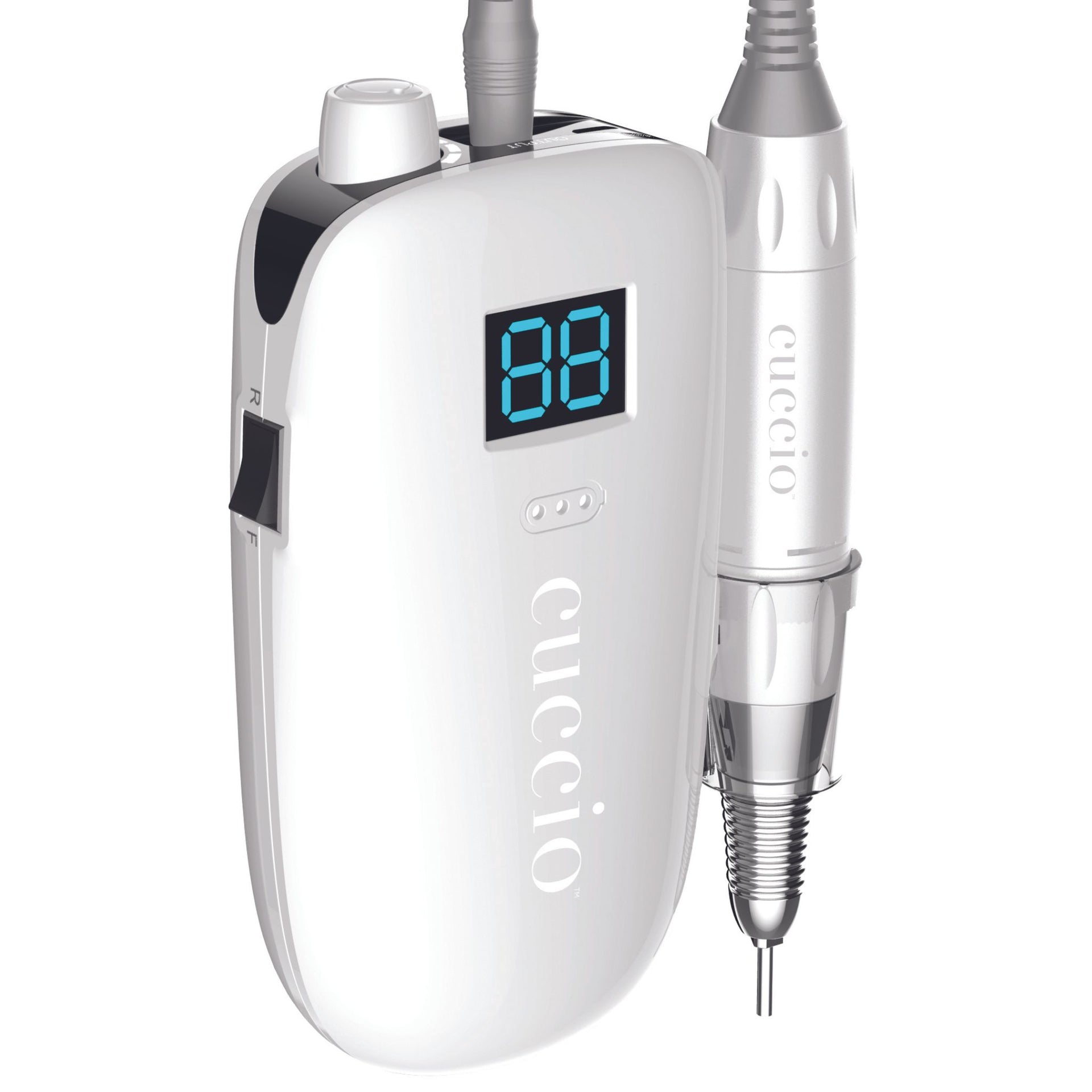 cuccio-pro-maxpro-35k-ponceuse-ongles-sans-fil-7-embouts image 1