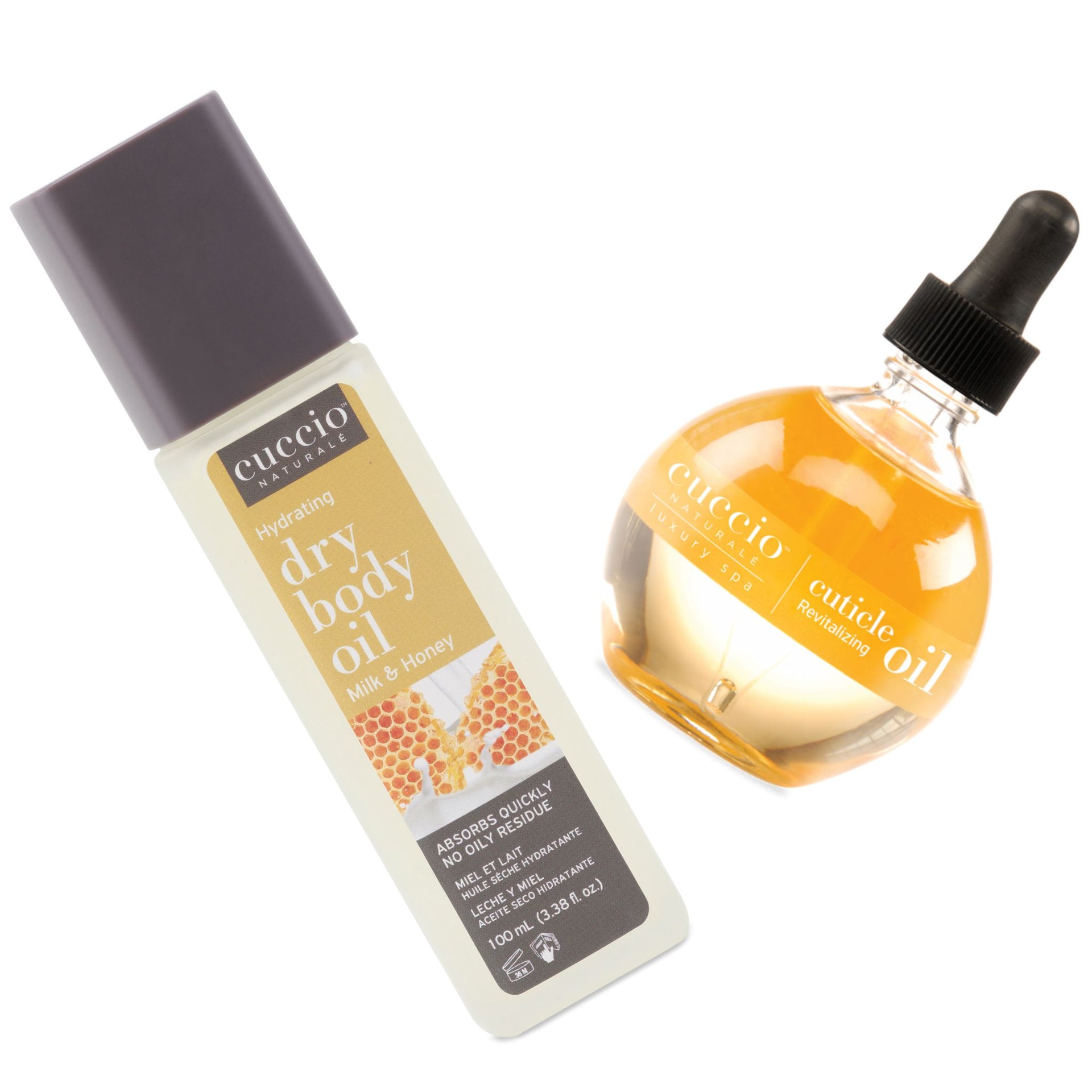 cuccio-naturale-hydration-bundle-huiles-lait-miel-cuticule-corps image 1