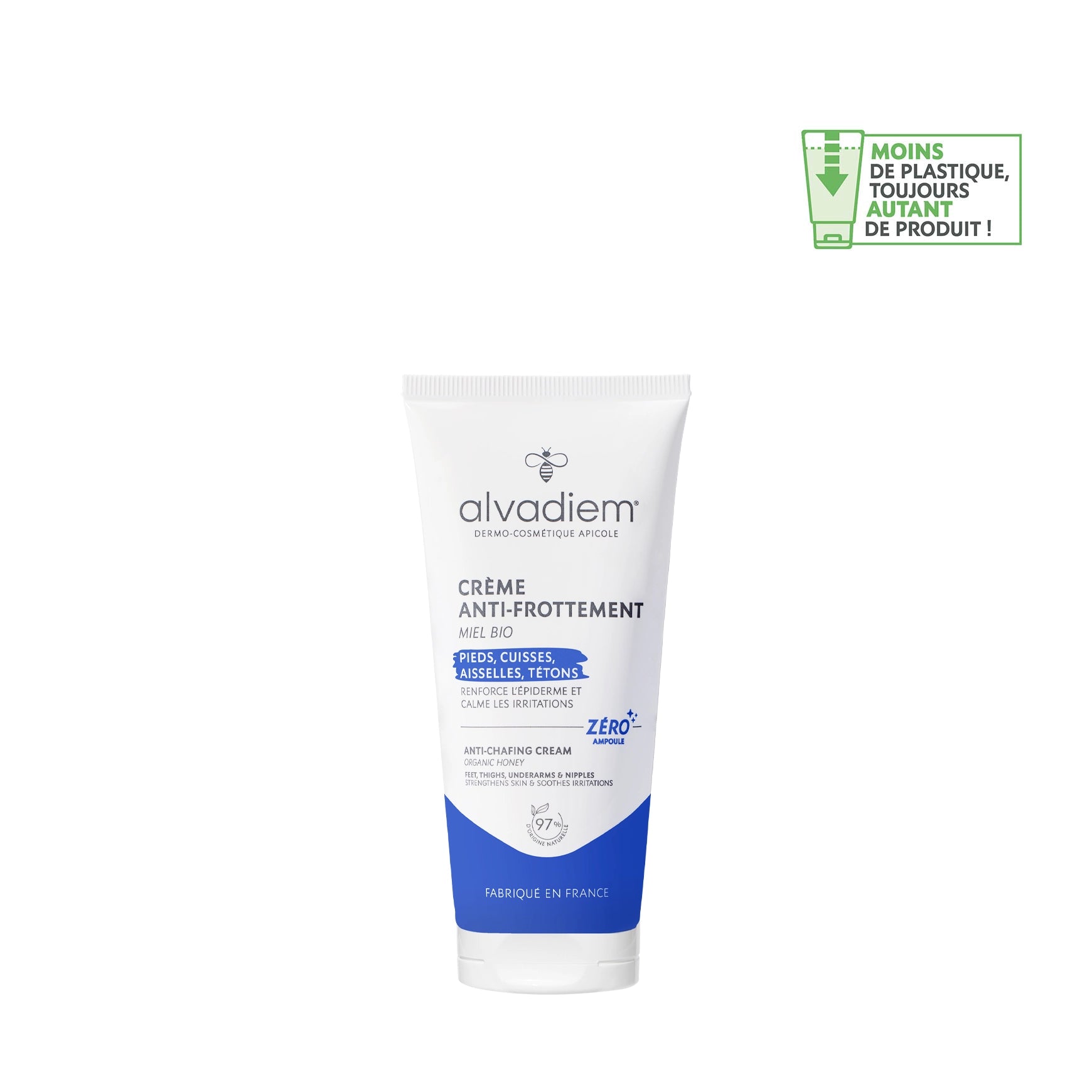 alvadiem-soins-des-pieds-cr-me-anti-frottement-au-miel-sport image 1