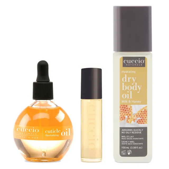 cuccio-naturale-milk-honey-coffret-huile-cuticules-et-corps image 1