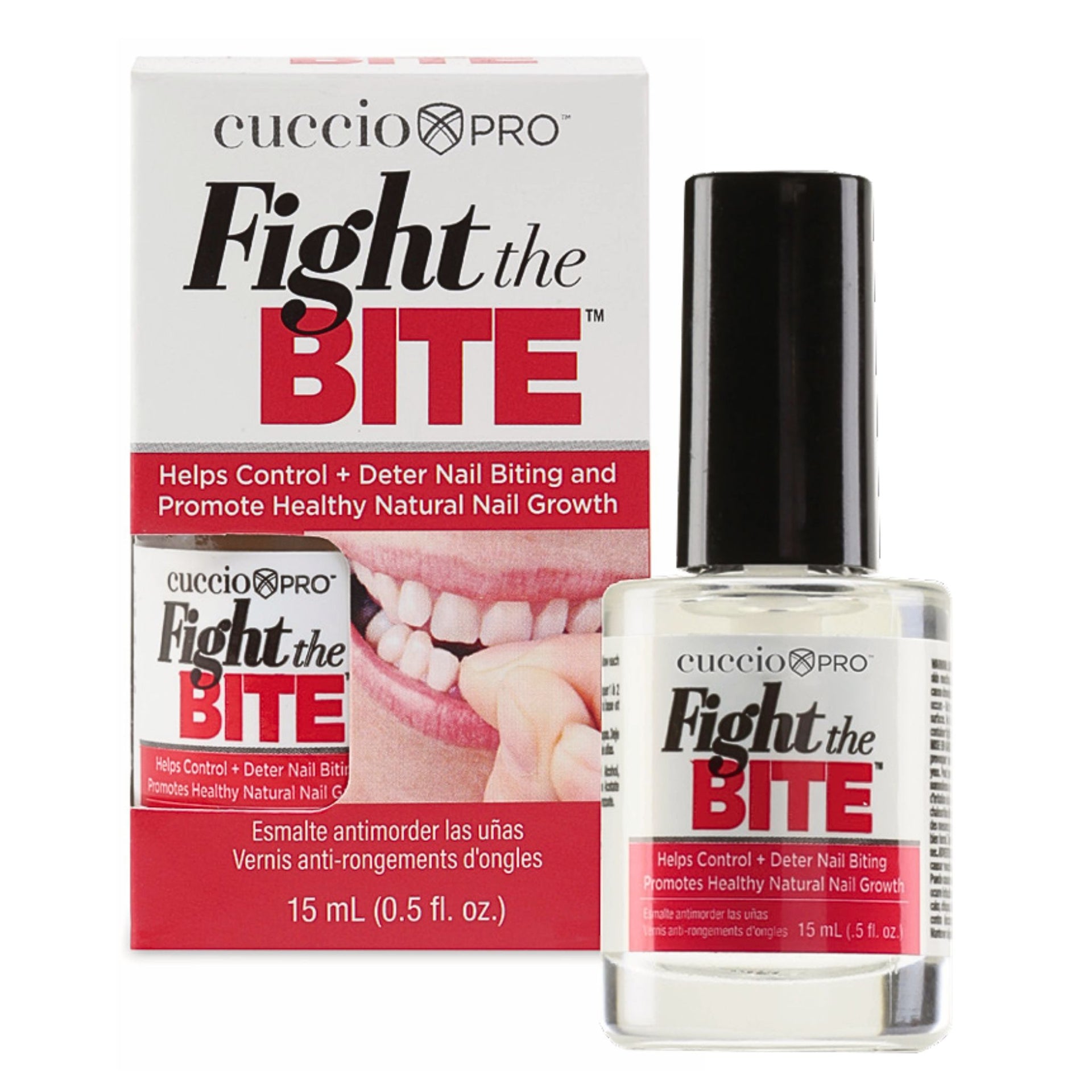 cuccio-pro-fight-the-bite-soin-ongles-amer-15-ml-anti-rongement image 1
