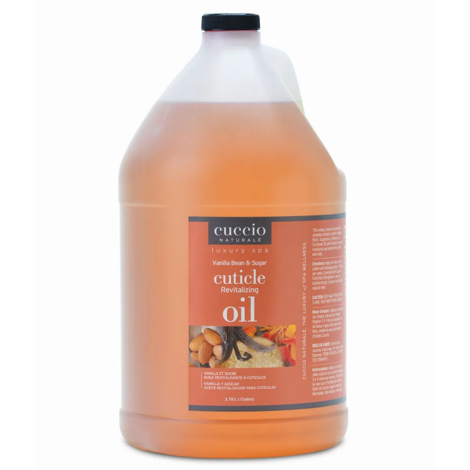cuccio-naturale-huile-cuticules-vanille-sucre-gallon-recharge image 1