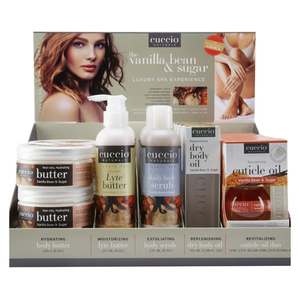 cuccio-naturale-vanille-sucre-coffret-soins-corps-pr-sentoir image 1