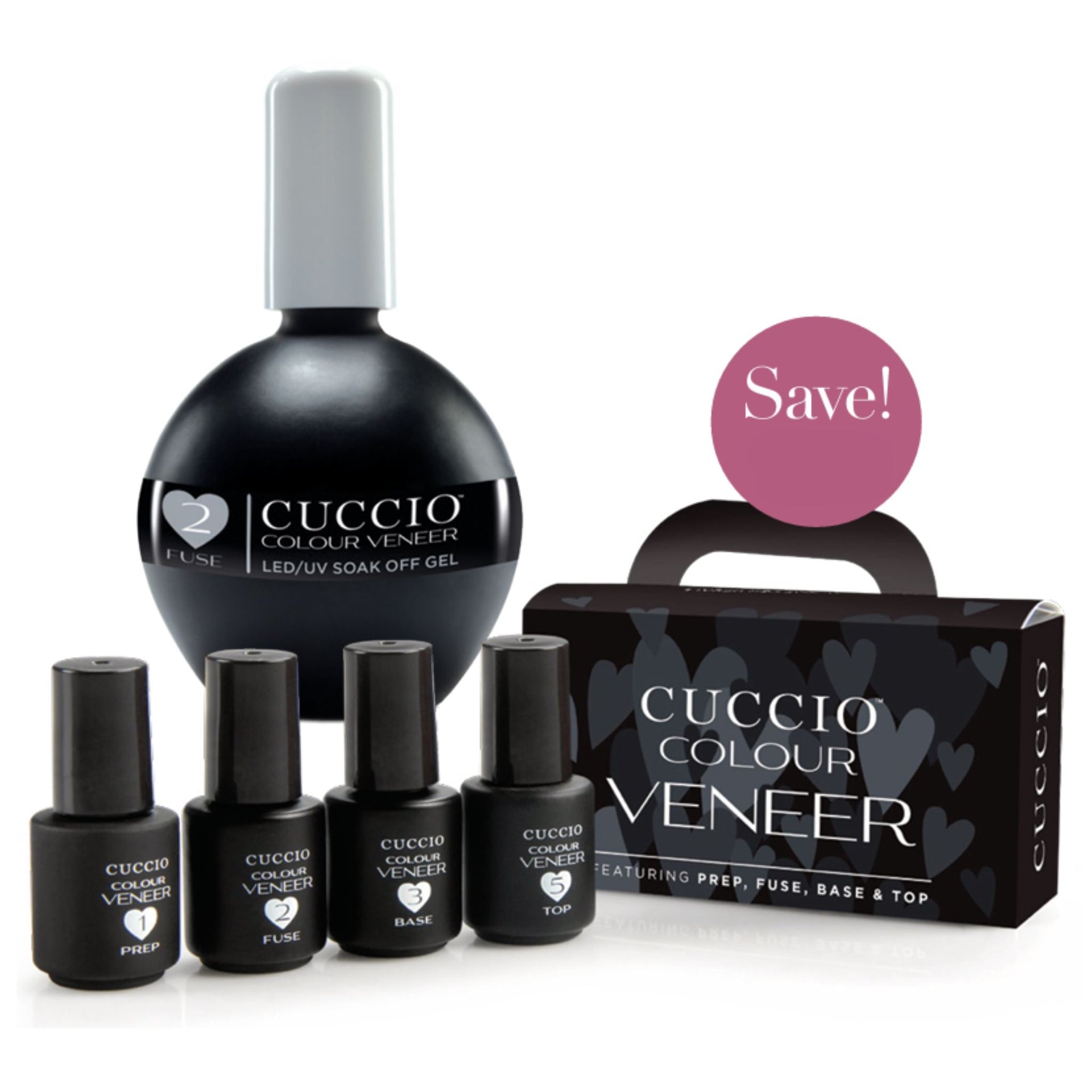 cuccio-colour-fuse-71g-mini-kit-gel-veneer-vernis-offert image 1