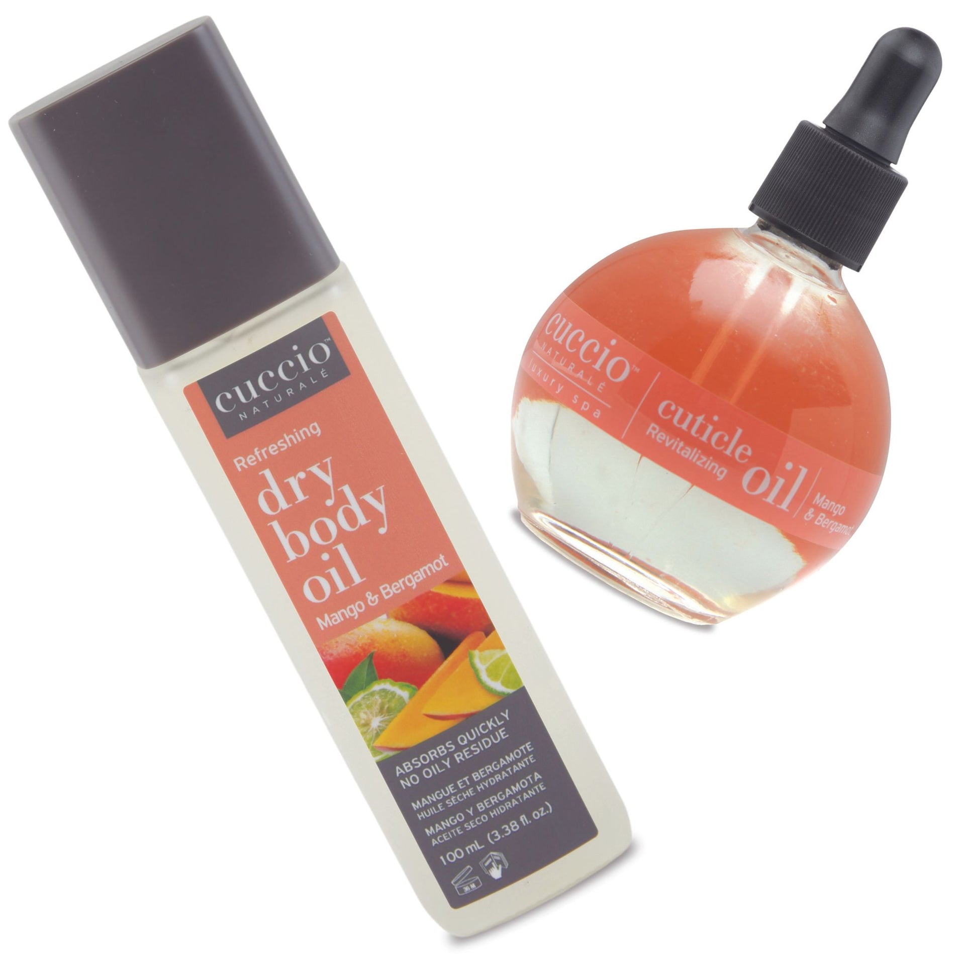 cuccio-naturale-duo-huile-cuticules-corps-mangue-bergamote image 1