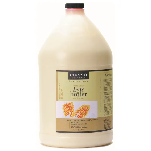 cuccio-naturale-lyte-beurre-corps-lait-miel-gallon image 1