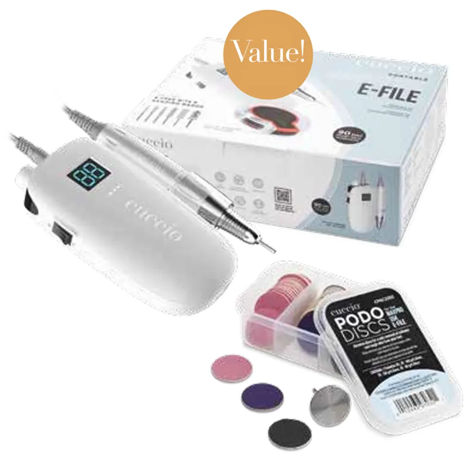 cuccio-pro-maxpro-35k-ponceuse-ongles-sans-fil-disques-podo image 1