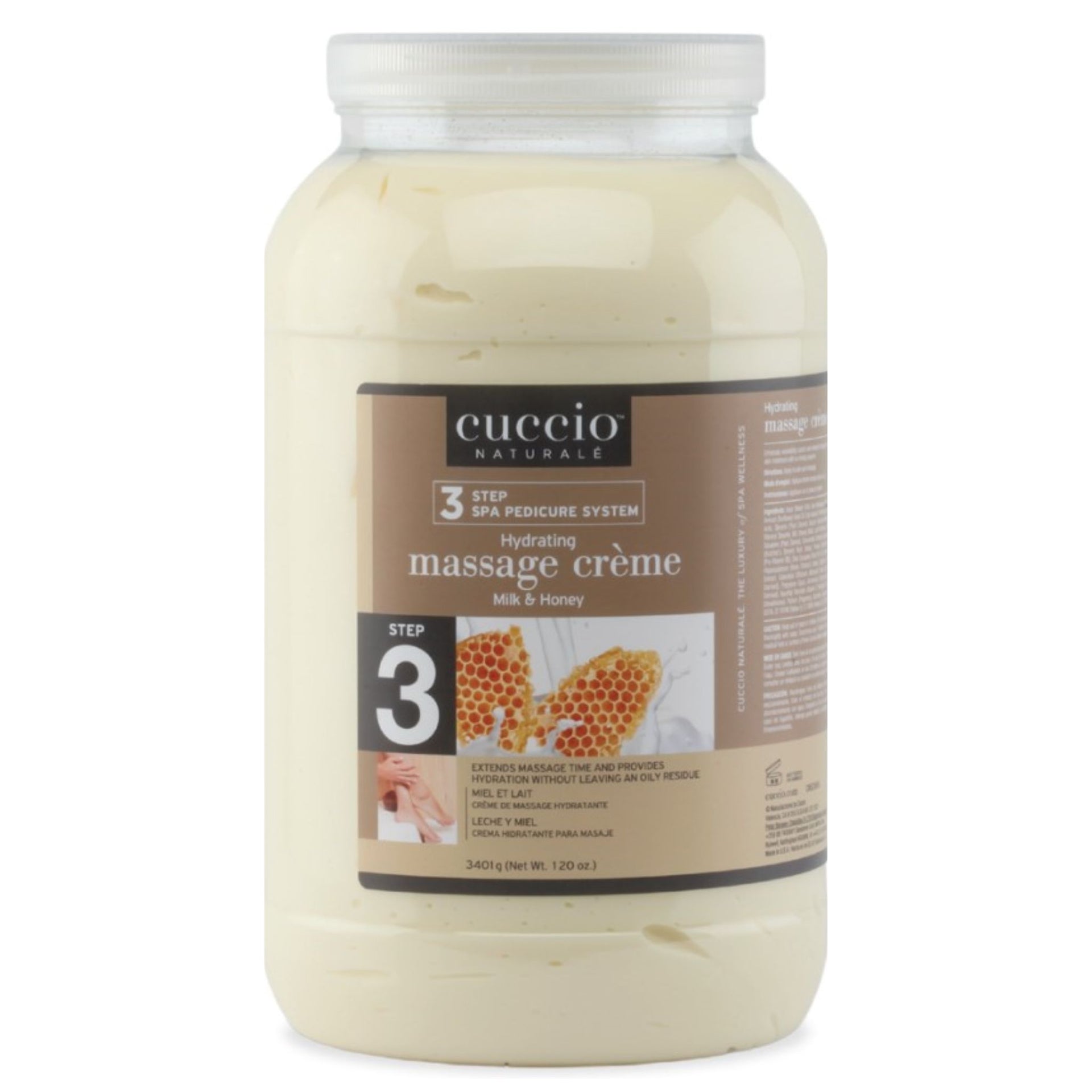 cuccio-naturale-cr-me-massage-lait-miel-120-oz-hydratante image 1