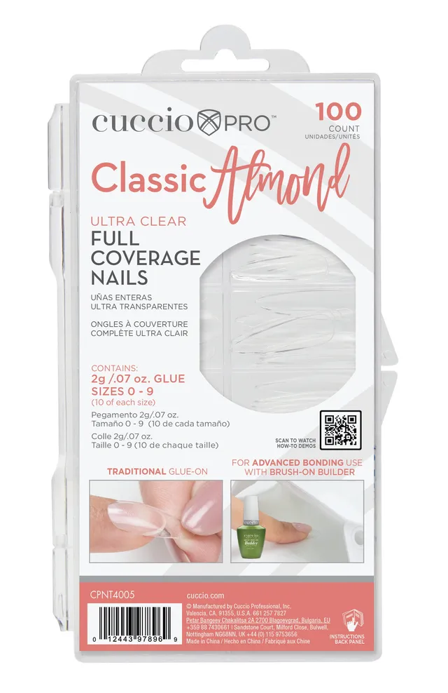 cuccio-pro-full-coverage-capsules-amande-transparent-x100 image 1