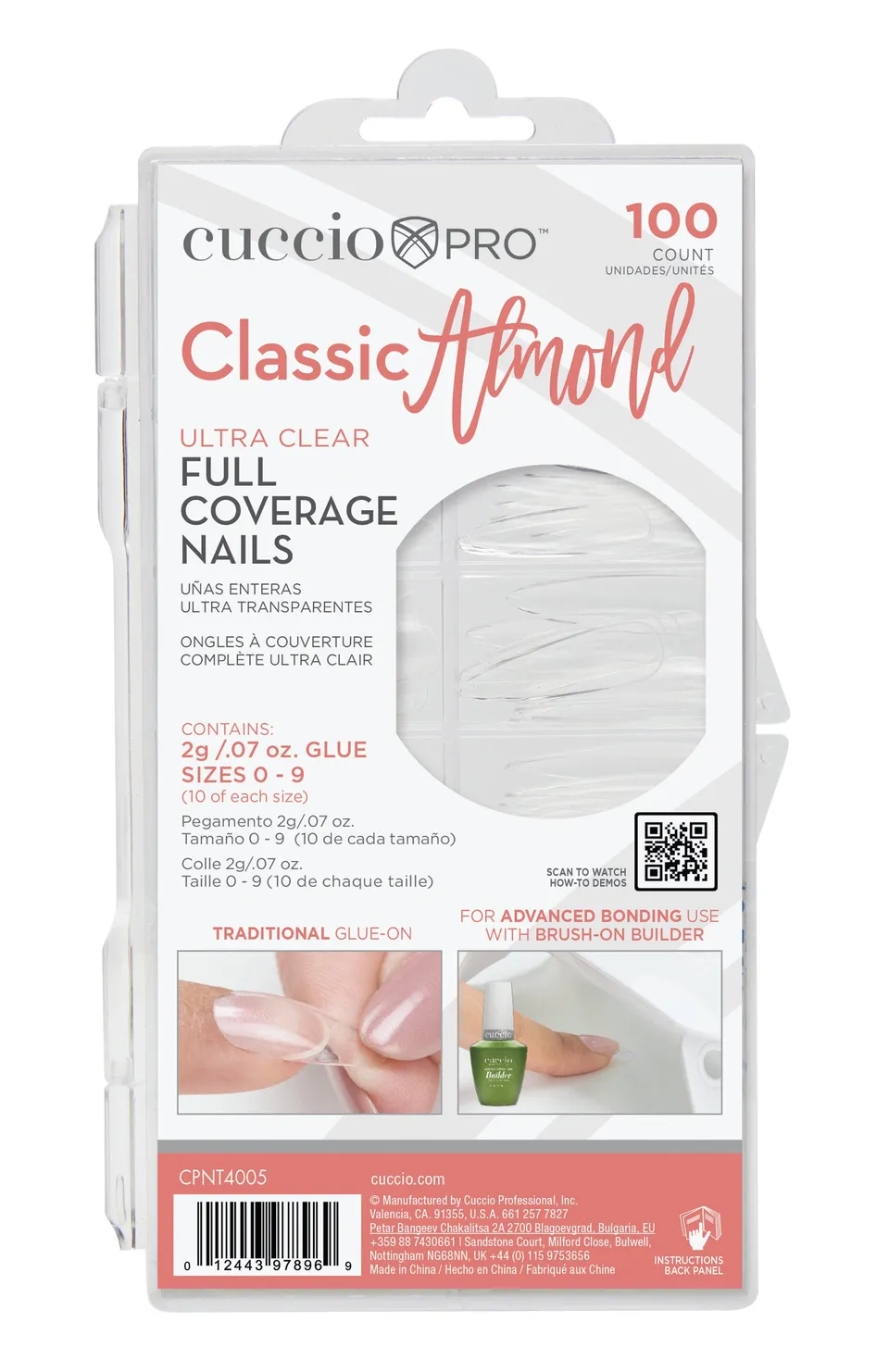 cuccio-pro-full-coverage-capsules-amande-transparent-x100 image 1