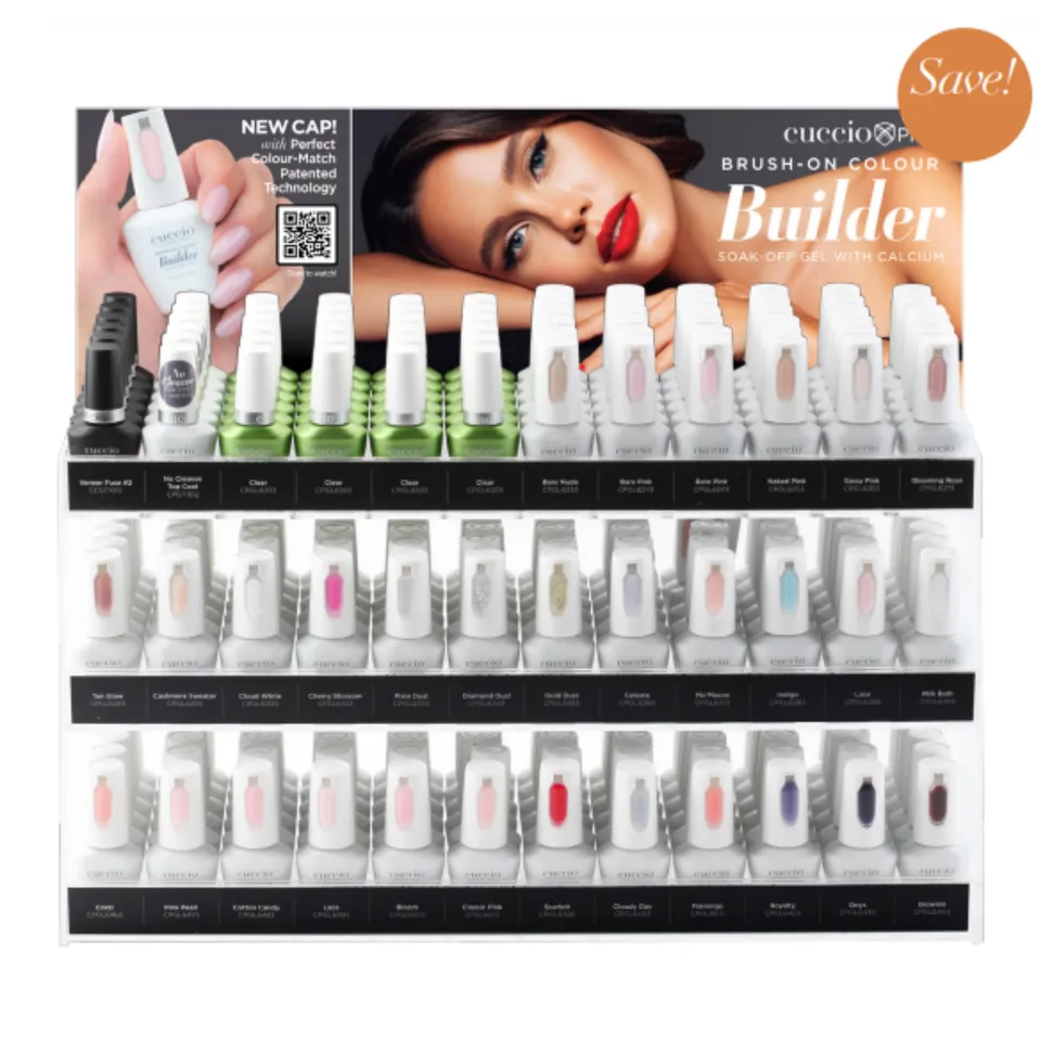 cuccio-pro-builder-gel-display-collection-compl-te-gel-construction image 1