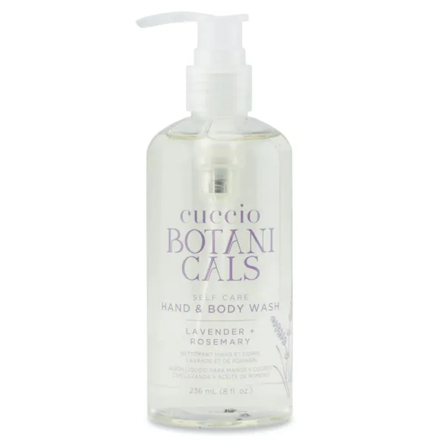 cuccio-botanicals-lavande-romarin-gel-douche-mains-corps-8-oz image 1