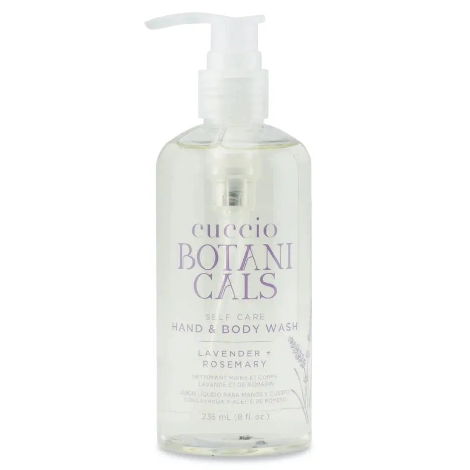 cuccio-botanicals-lavande-romarin-gel-douche-mains-corps-8-oz image 1