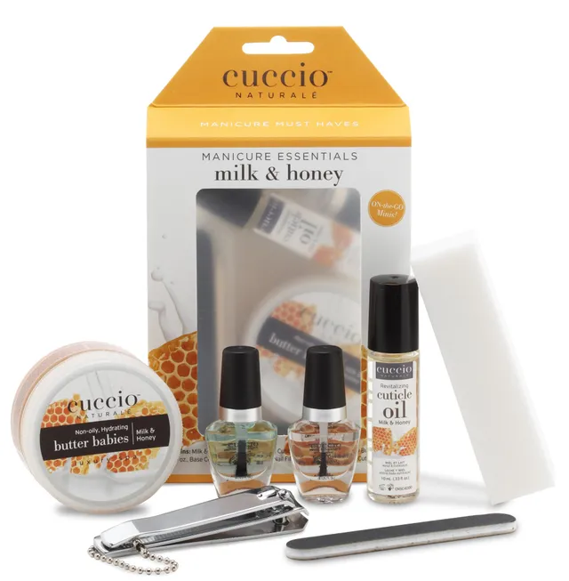 cuccio-naturale-mani-pedi-coffret-manucure-p-dicure-lait-miel image 1