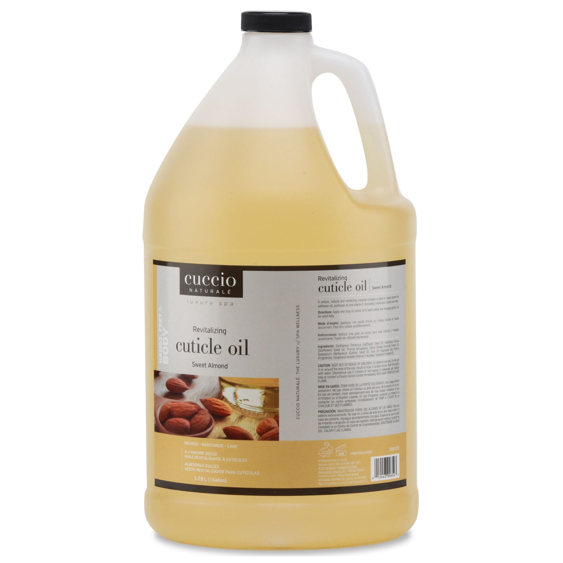 cuccio-naturale-amande-douce-huile-cuticules-gallon-pro-3-78-l image 1