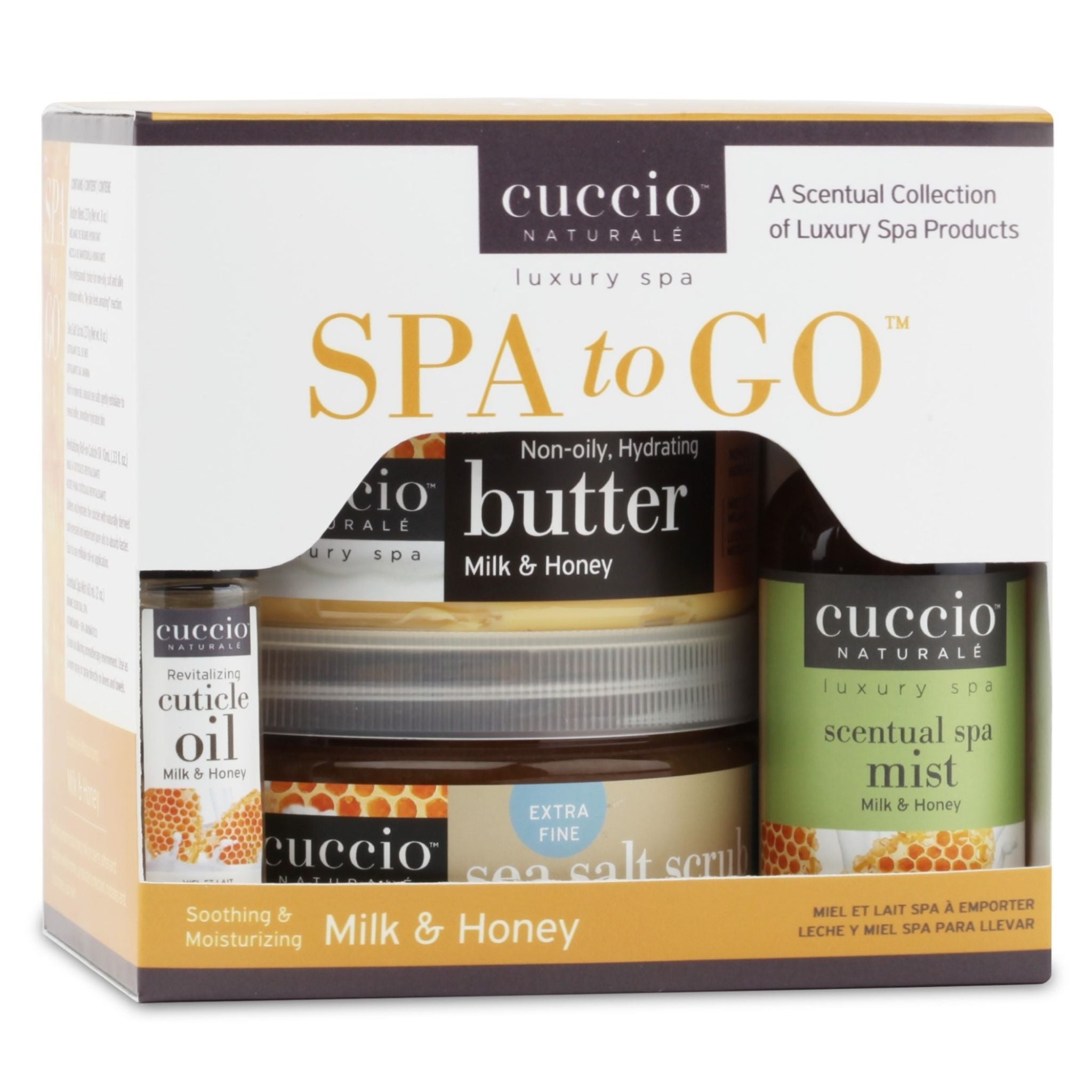 cuccio-naturale-milk-honey-spa-to-go-coffret-spa-lait-miel image 2