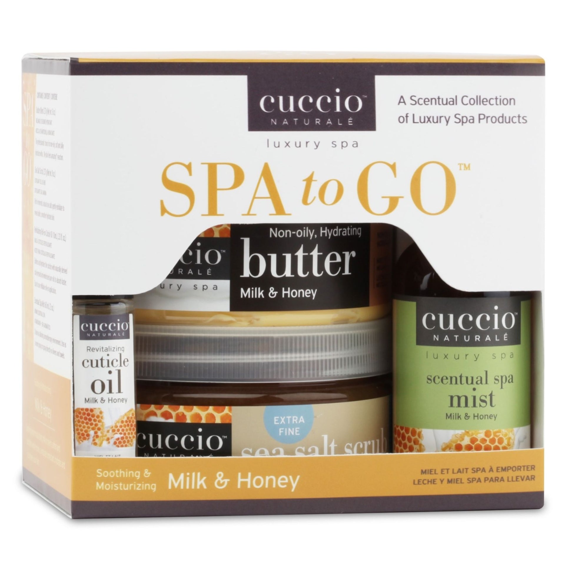 cuccio-naturale-milk-honey-spa-to-go-coffret-spa-lait-miel image 1