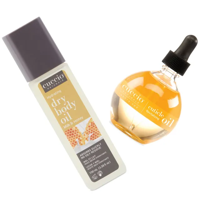 cuccio-naturale-hydration-bundle-huiles-lait-miel-cuticule-corps image 1