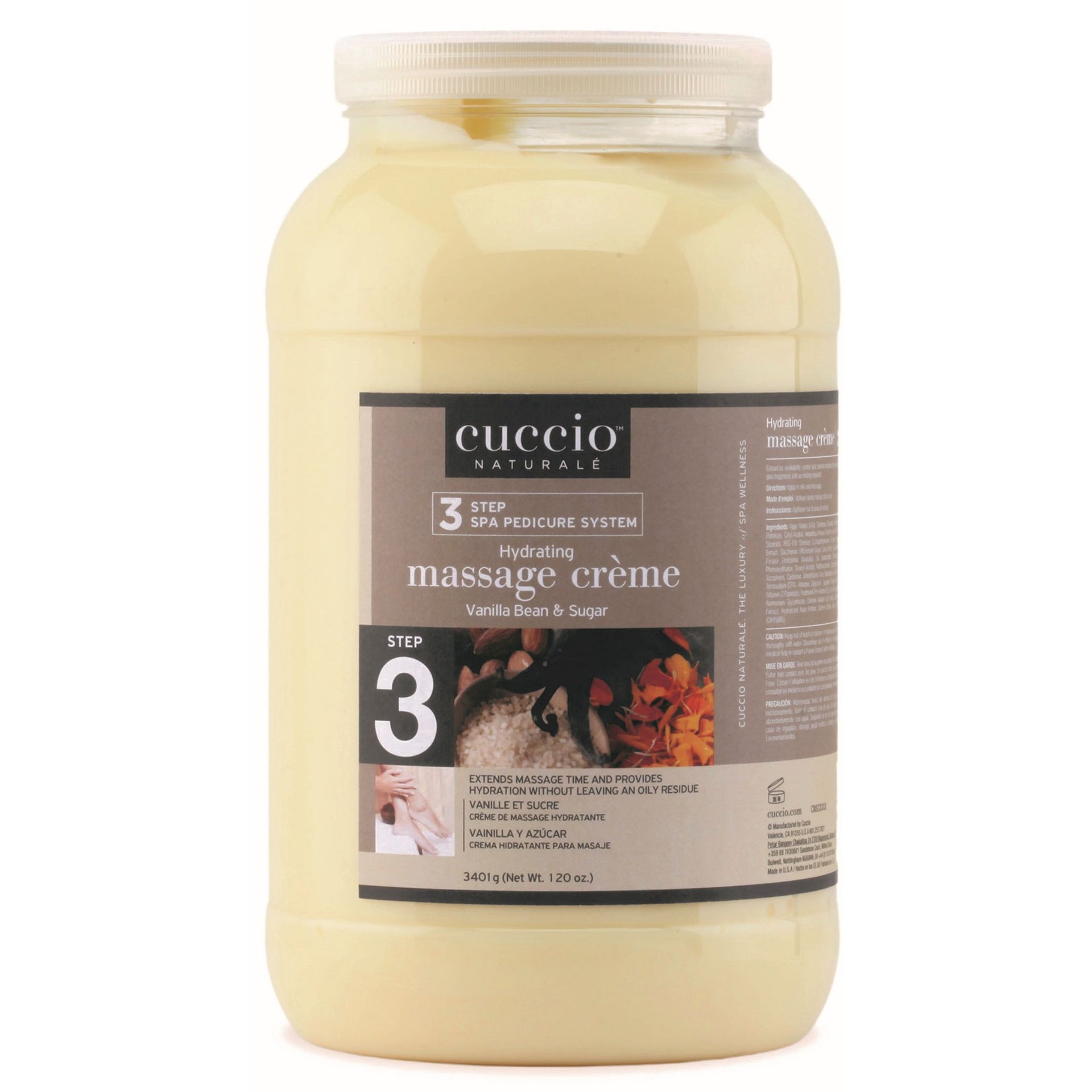 cuccio-naturale-cr-me-massage-vanille-sucre-120-oz-douce image 1