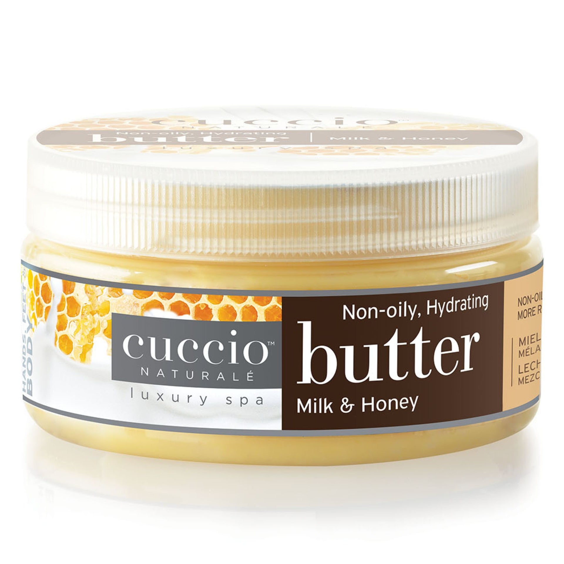 cuccio-naturale-milk-honey-beurre-corps-226-g-lait-miel image 1