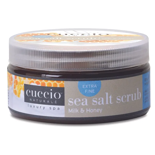 cuccio-naturale-milk-honey-gommage-sel-de-mer-peau-douce image 1