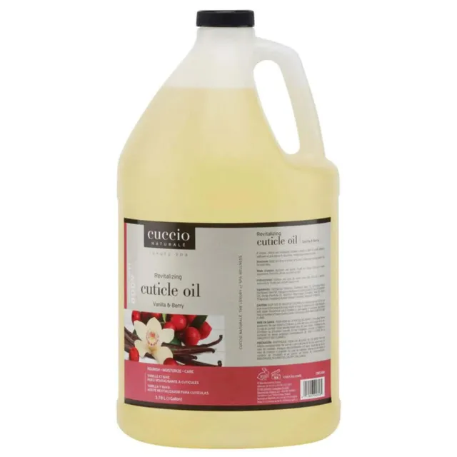 cuccio-naturale-vanilla-berry-huile-cuticules-gallon-hydratante image 1
