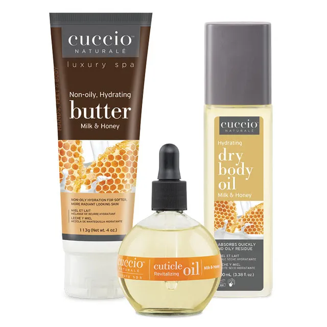 cuccio-naturale-milk-honey-coffret-hydratation-lait-miel image 1