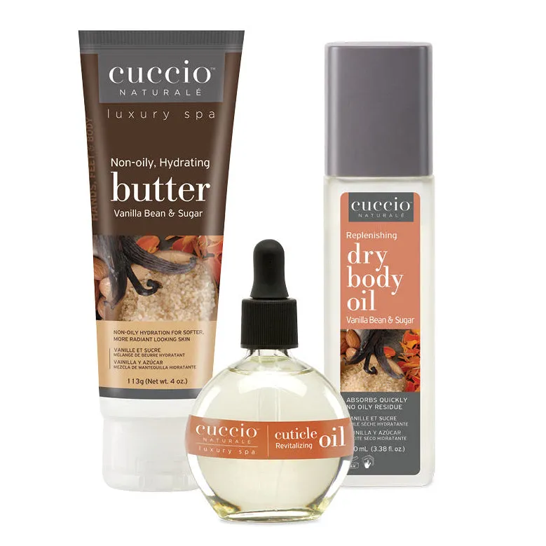 cuccio-naturale-vanilla-bean-sugar-coffret-hydratation-3-soins image 1