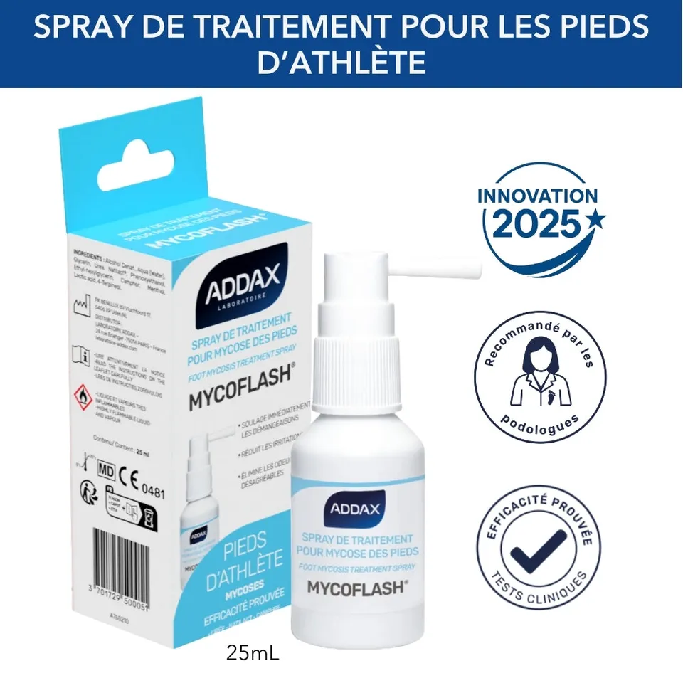 addax-mycoflash-pro-spray-antifongique-pied-d-athl-te image 1