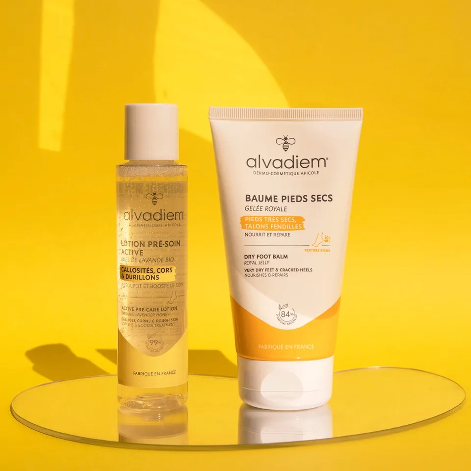 alvadiem-routine-pieds-secs-lotion-baume-2-soins image 1