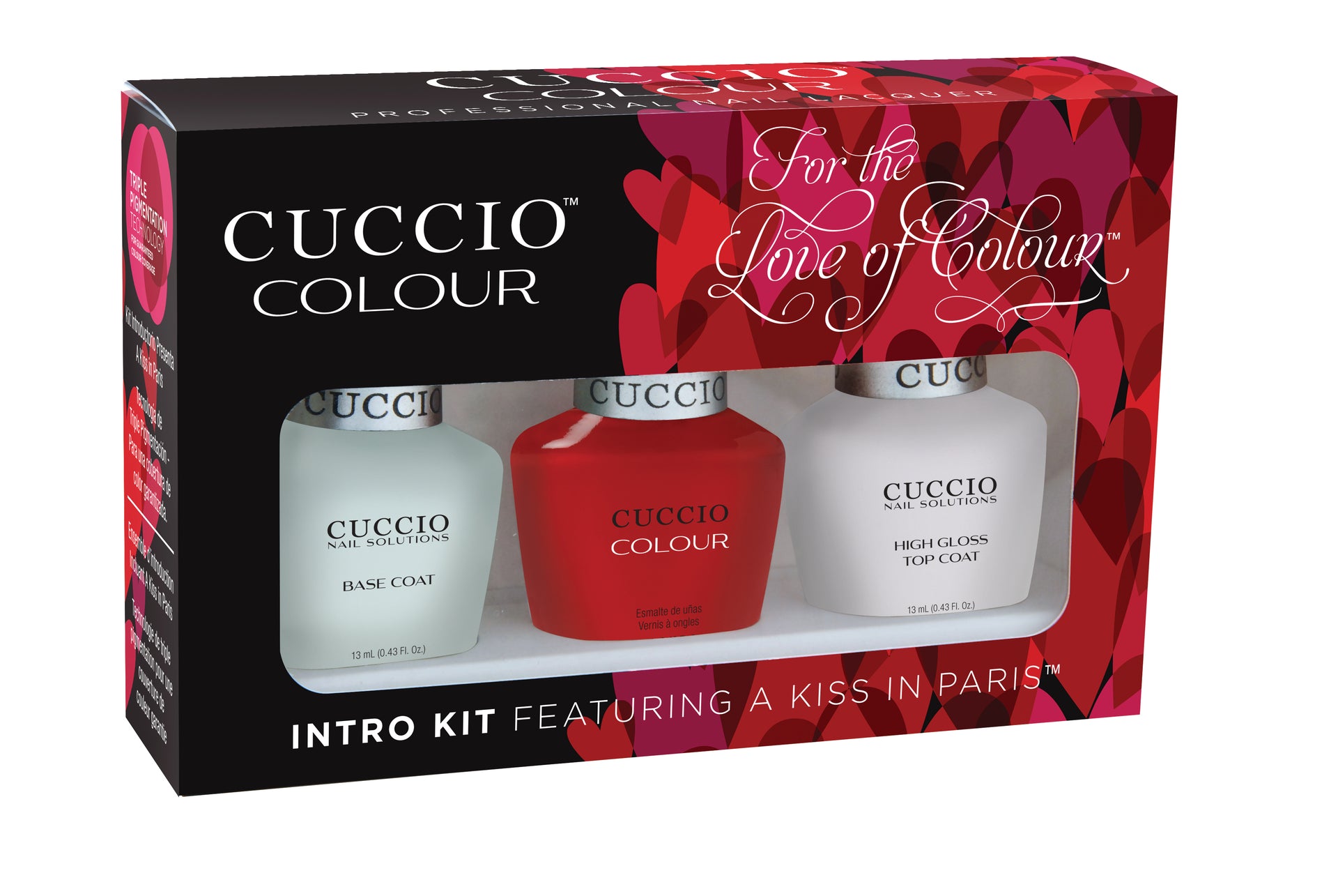 cuccio-colour-kiss-in-paris-kit-vernis-base-top-coat-13-ml-vegan image 1