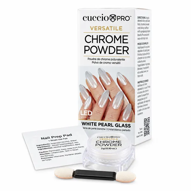 cuccio-pro-glass-chrome-kit-poudre-ongles-effet-verre image 1